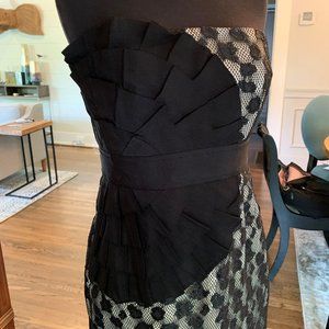 Phoebe Couture Leopard Cocktail Dress